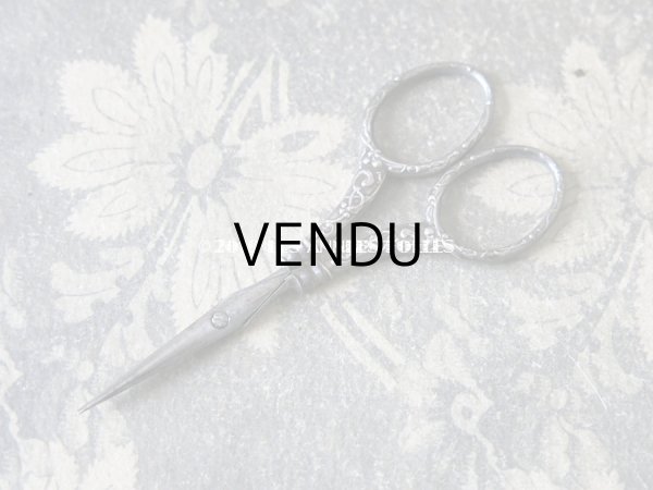 画像6: 1900年代 アンティーク シルバー製 ヤドリギの裁縫道具セット  (6)