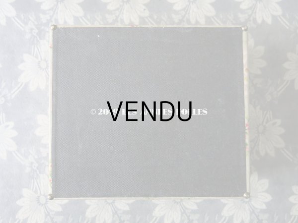 画像3: 1900年代 アンティーク 薔薇の カルトナージュボックス　 (3)