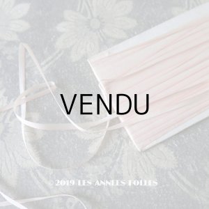 画像: アンティーク  リボン刺繍 & ロココトリム用 シルク製 リボン 3.5mm幅 淡いピンク 約20m
