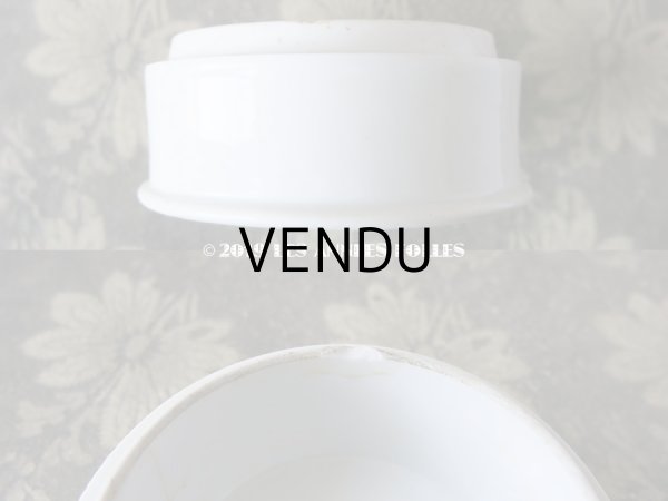 画像9: アンティーク クリームポット CREME COSMETIQUE DE SAVON D'AMANDES AMERES - ED.PINAUD PARIS - (9)