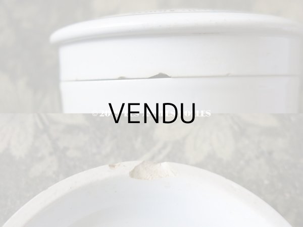 画像8: アンティーク クリームポット CREME COSMETIQUE DE SAVON D'AMANDES AMERES - ED.PINAUD PARIS - (8)