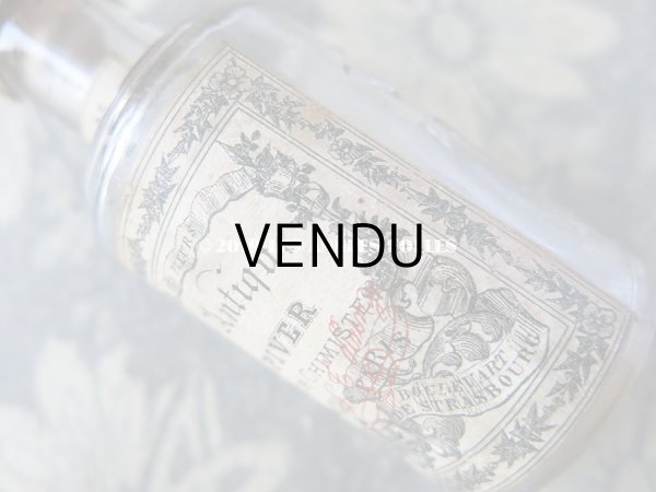 画像7: アンティーク 小さなパフュームボトル HUILE ANTIQUE A LA REINE DES FLEURS - L.T.PIVER - (7)