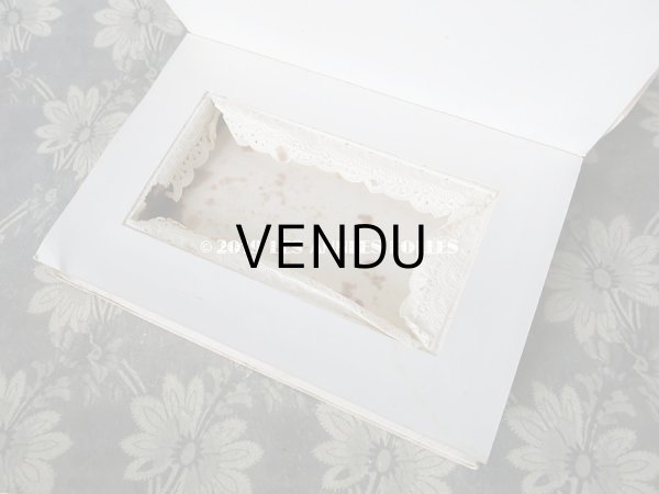 画像10: アンティーク ドラジェのお菓子箱 薔薇のガーランド＆ピンクのリボン (10)