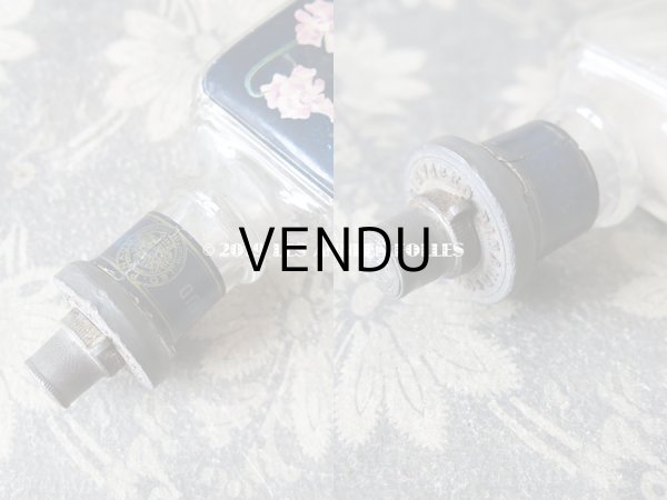 画像6: 1900年代 アンティーク パフュームボトル 菫の香水瓶 EAU DE TOILETTE VIOLETTES DES PARME - ED.PINAUD - (6)