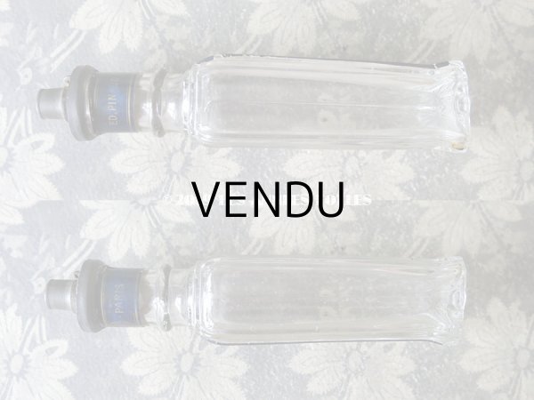 画像4: 1900年代 アンティーク パフュームボトル 菫の香水瓶 EAU DE TOILETTE VIOLETTES DES PARME - ED.PINAUD - (4)