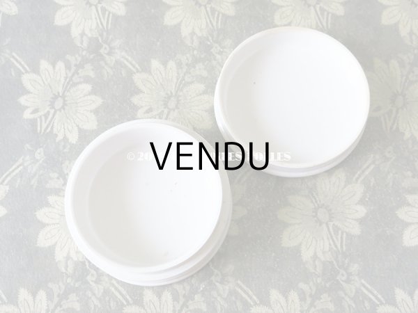 画像4: アンティーク クリームポット CREME DE SAVON AUX AMANDES AMERES - L.T.PIVER PARIS - (4)