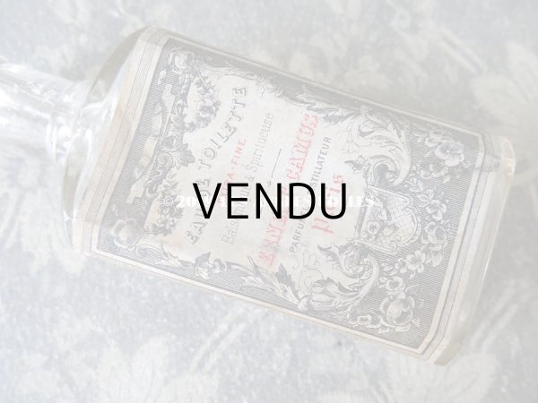 画像7: アンティーク パフュームボトル 薔薇のガーランド EAU DE TOILETTE - ERNEST CAMUS PARIS - (7)