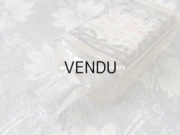 画像5: アンティーク パフュームボトル 薔薇のガーランド EAU DE TOILETTE - ERNEST CAMUS PARIS - (5)