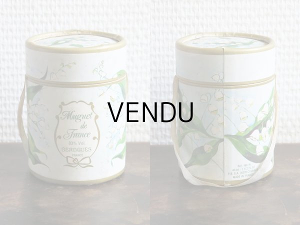 画像3: アンティーク　鈴蘭のパフュームボックス＆ボトル MUGUET DE FRANCE - BERDOUES FRANCE - (3)