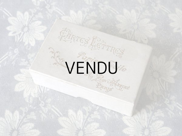 画像3: 1900年代 アンティーク レターセットの紙箱 CARTES LETTRES PAPIERTOILE - AU BON MARCHE PARIS - (3)