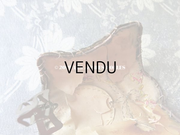 画像11: 19世紀 アンティーク  キャンドルシェード 薔薇のリボン刺繍 (11)