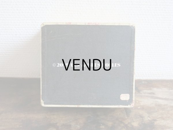 画像4: 1900年代 アンティーク 薄紫色のリボン & 薔薇のガーランド  カルトナージュボックス (4)