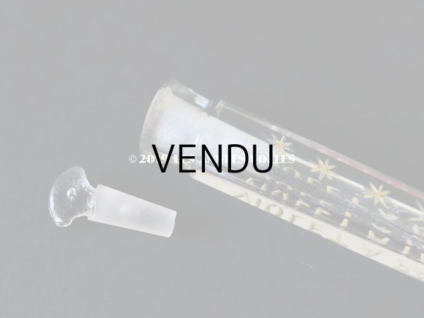 画像6: アンティーク 女王蜂 クリスタル製 パフュームリー VIOLETの気付け薬の小瓶 - VIOLET PARIS - (6)