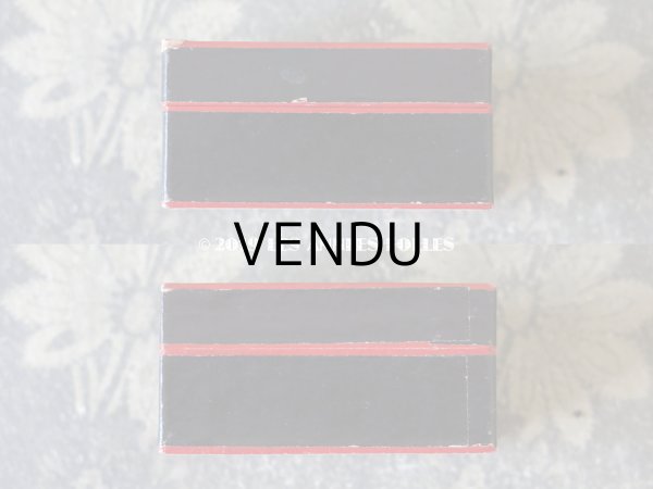 画像5: アンティーク ファーマシーボックス 黒＆赤＆白 (5)