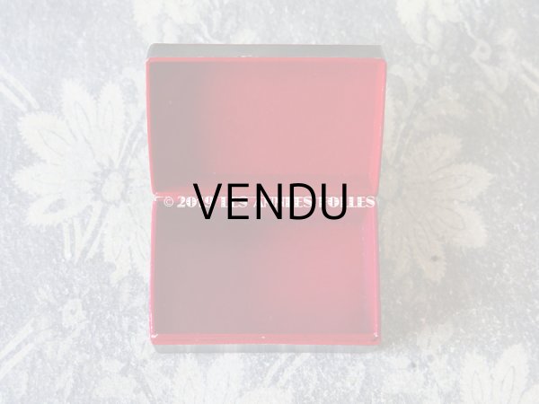 画像7: アンティーク ファーマシーボックス 黒＆赤＆白 (7)