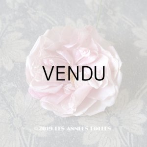 画像: アンティーク 淡いピンクの薔薇のコサージュ 
