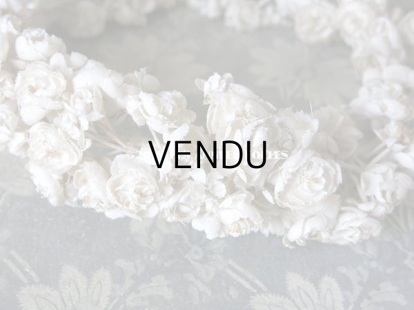 画像9: 1900年代 アンティーク 小さな薔薇の特別なヘッドリース ティアラ (9)