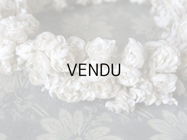 画像7: 1900年代 アンティーク 小さな薔薇の特別なヘッドリース ティアラ (7)