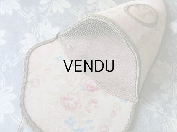 画像5: 19世紀 アンティーク ブーケ入れ　花模様 (5)