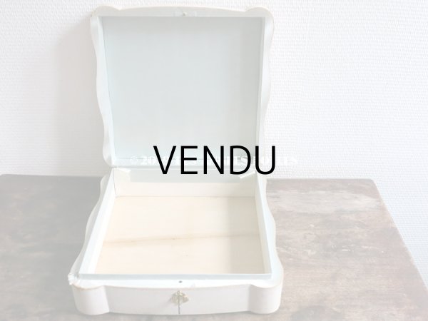 画像11: アンティーク 大きなコフレ AMBRE ROYAL - VIOLET PARIS - (11)