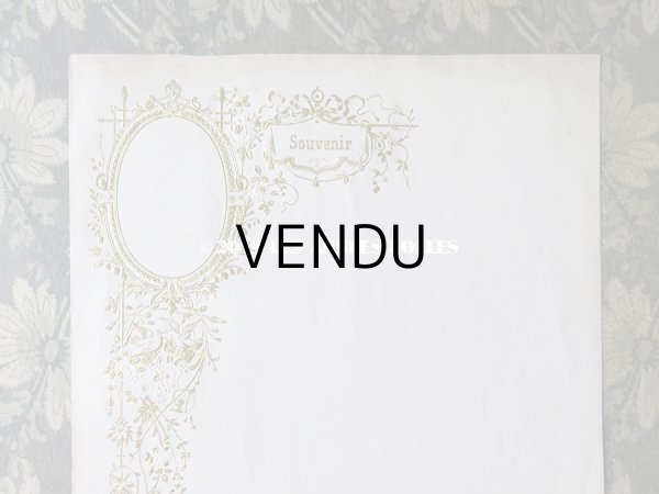 画像8: アンティーク 便箋 SOUVENIR (8)