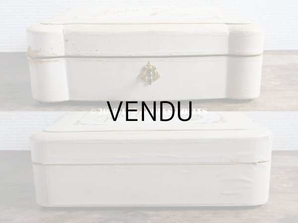 画像8: アンティーク 大きなコフレ AMBRE ROYAL - VIOLET PARIS - (8)