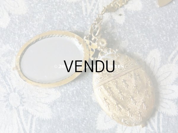 画像11: 19世紀 アンティーク シャトレーヌ ナポレオンの蜜蜂の紋章 & エルミンの紋章 CHATELAINE POMPONNE (11)