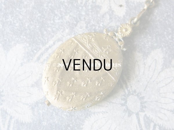 画像8: 19世紀 アンティーク シャトレーヌ ナポレオンの蜜蜂の紋章 & エルミンの紋章 CHATELAINE POMPONNE (8)