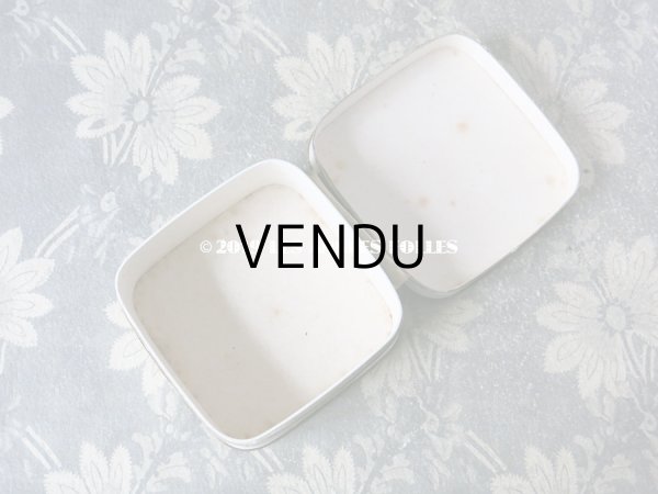 画像4: 1900年代 アンティーク ジュエリーボックス オフホワイト (4)