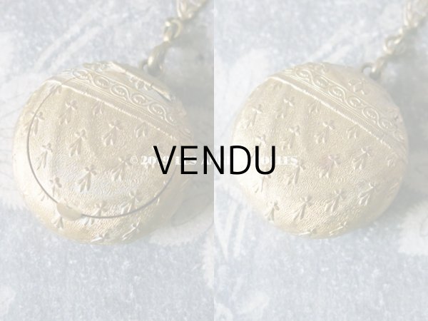 画像16: 19世紀 アンティーク シャトレーヌ ナポレオンの蜜蜂の紋章 & エルミンの紋章 CHATELAINE POMPONNE (16)