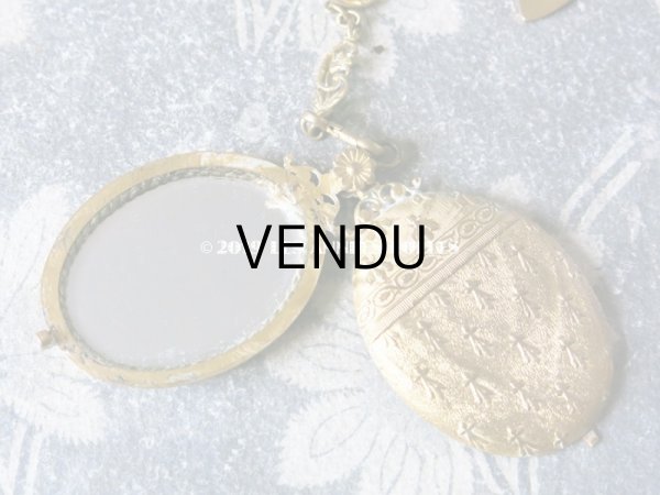 画像10: 19世紀 アンティーク シャトレーヌ ナポレオンの蜜蜂の紋章 & エルミンの紋章 CHATELAINE POMPONNE (10)