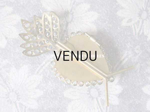 画像3: 19世紀 アンティーク ルリケール 聖母マリアのハート 鈴蘭の布花＆メダイユ (3)