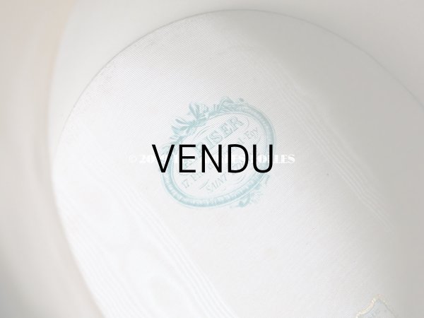 画像13: 1900年代 アンティーク ハットボックス & シルクハット - A.RISER - (13)