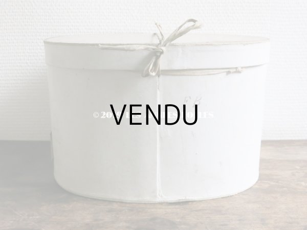 画像6: 1900年代 アンティーク ハットボックス & シルクハット - A.RISER - (6)