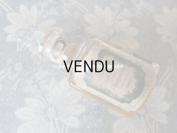 画像5: アンティーク パフュームボトル LILAS BLANC ホワイトライラック  - A. BOURJOIS&CIE PARIS - (5)