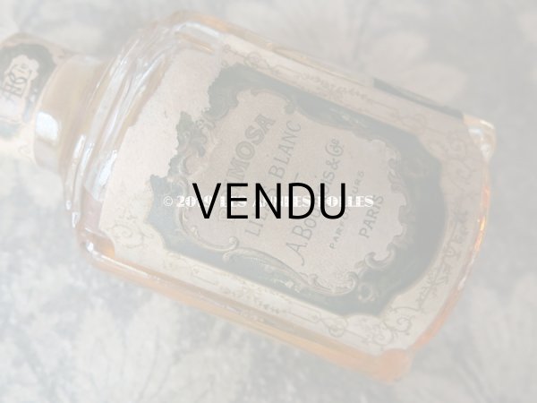 画像7: アンティーク パフュームボトル LILAS BLANC ホワイトライラック  - A. BOURJOIS&CIE PARIS - (7)