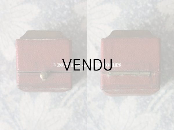 画像5: 19世紀 アンティーク ジュエリーボックス リングケース ブラウン (5)