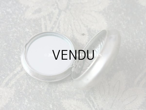 画像5: 1900年代 アンティーク エルミン紋章 パウダーケース  (5)