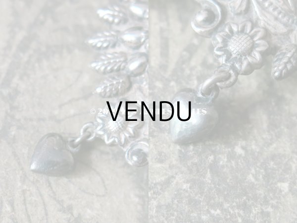 画像9: 19世紀 ナポレオン3世時代 アンティーク ラトル 麦＆ハート シルバー製 (9)