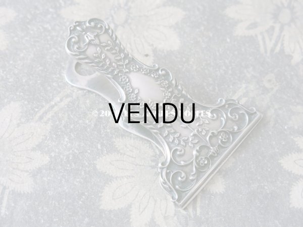 画像6: アンティーク SPAULDING & Co.社 シルバー製 ペーパークリップ - SPAULDING & Co. - (6)