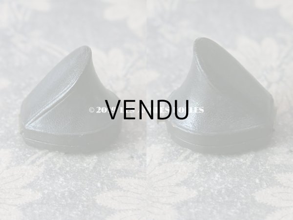 画像3: 19世紀 アンティーク ジュエリーボックス リングケース 黒 (3)