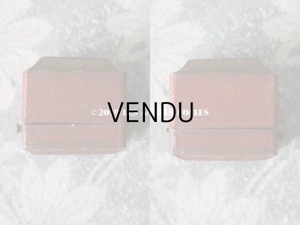 画像4: 19世紀 アンティーク ジュエリーボックス リングケース ブラウン (4)