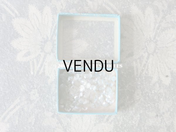 画像11: 1900年代 アンティーク ガラスの蓋の紙箱  (11)