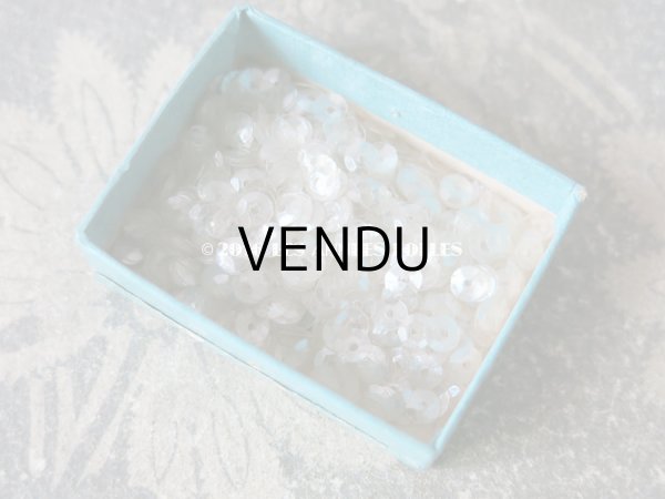 画像12: 1900年代 アンティーク ガラスの蓋の紙箱  (12)