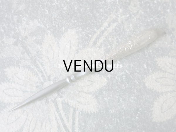 画像14: 1900年代 アンティーク シルバー製 薔薇の裁縫道具セット  (14)