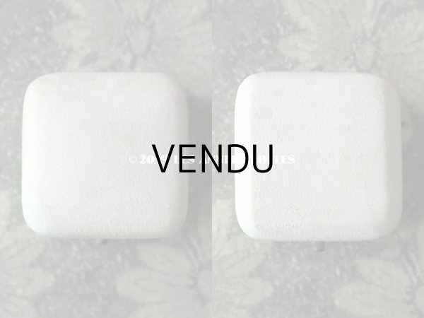 画像6: アンティーク 本革製 ジュエリーボックス  オフホワイト リングボックス (6)