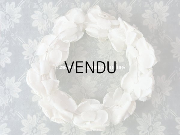 画像3: 1900年代 アンティーク 薔薇のヘッドリース ティアラ (3)