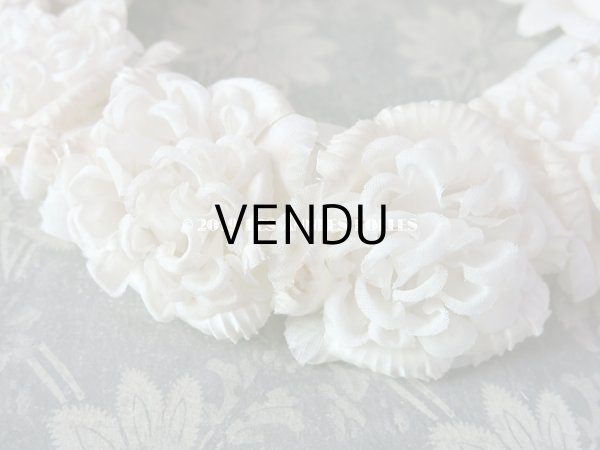 画像4: 1900年代 アンティーク 薔薇のヘッドリース ティアラ (4)