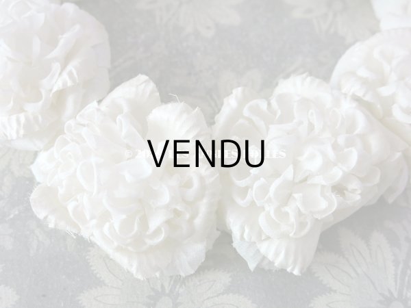 画像8: 1900年代 アンティーク 薔薇のヘッドリース ティアラ (8)