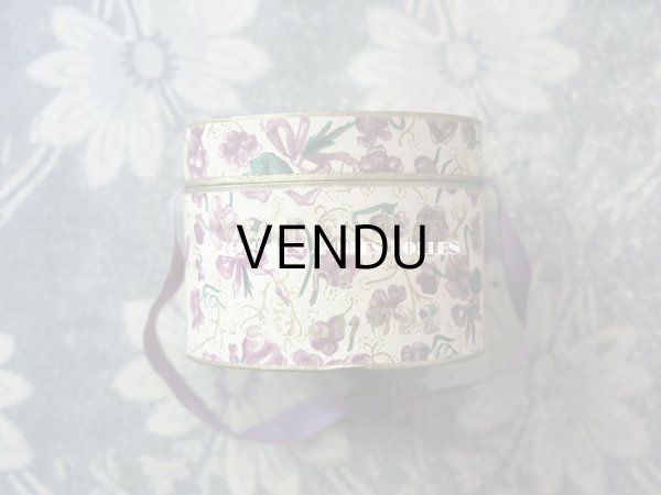 画像4: アンティーク 菫の砂糖菓子の紙箱 SOUVENIR DE TOULOUSE (4)